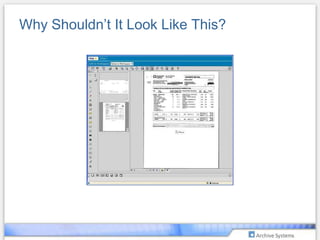Why Shouldn’t It Look Like This?