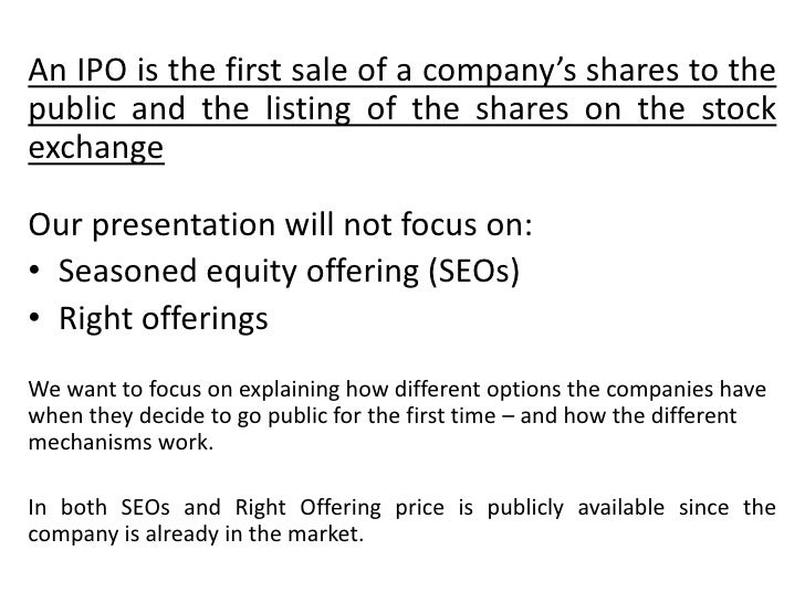 Ipo dutch auction vs. traditional allocation