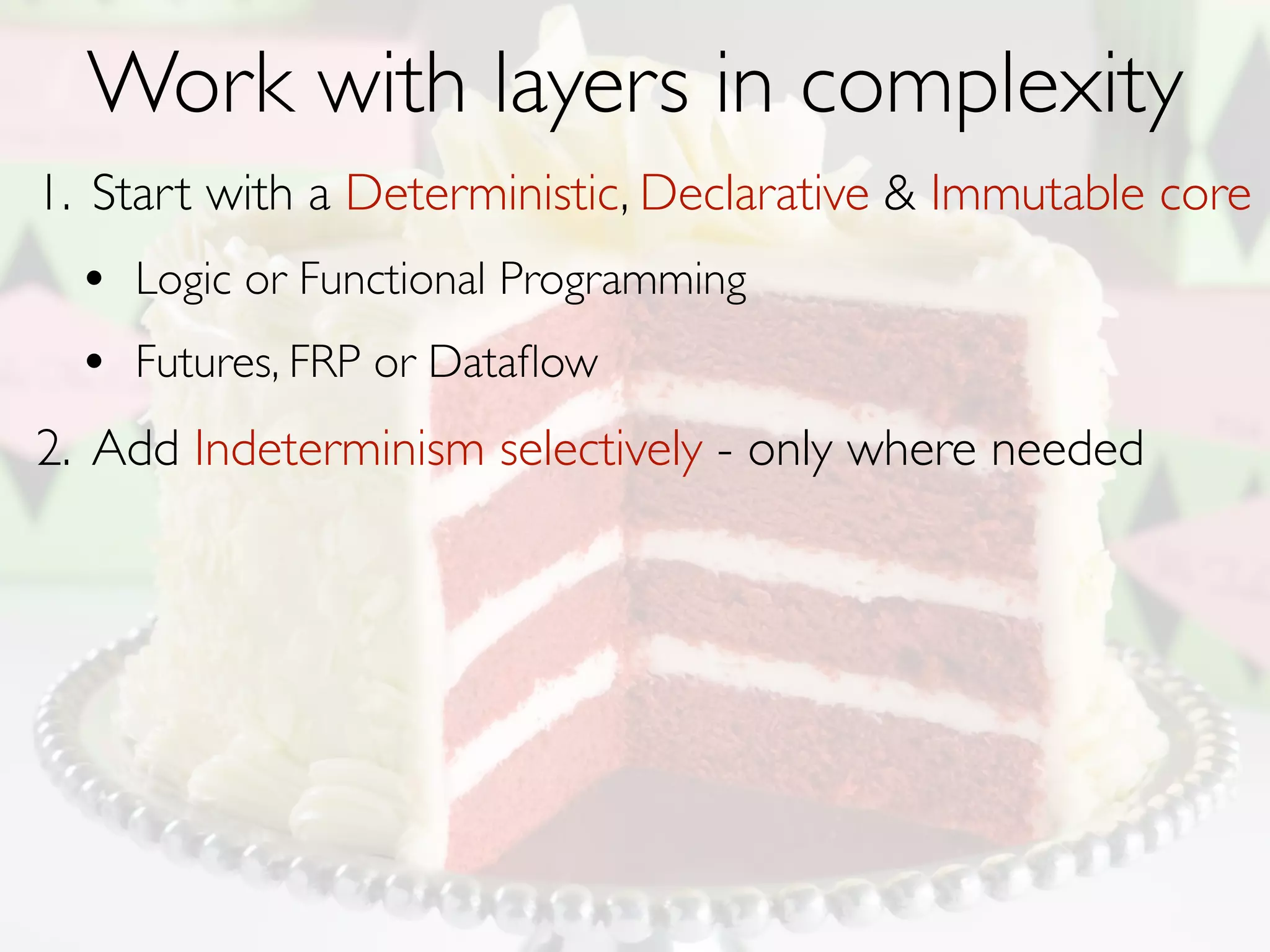 Why do we need it?
Scalability
When you outgrow
the resources of
a single node

 