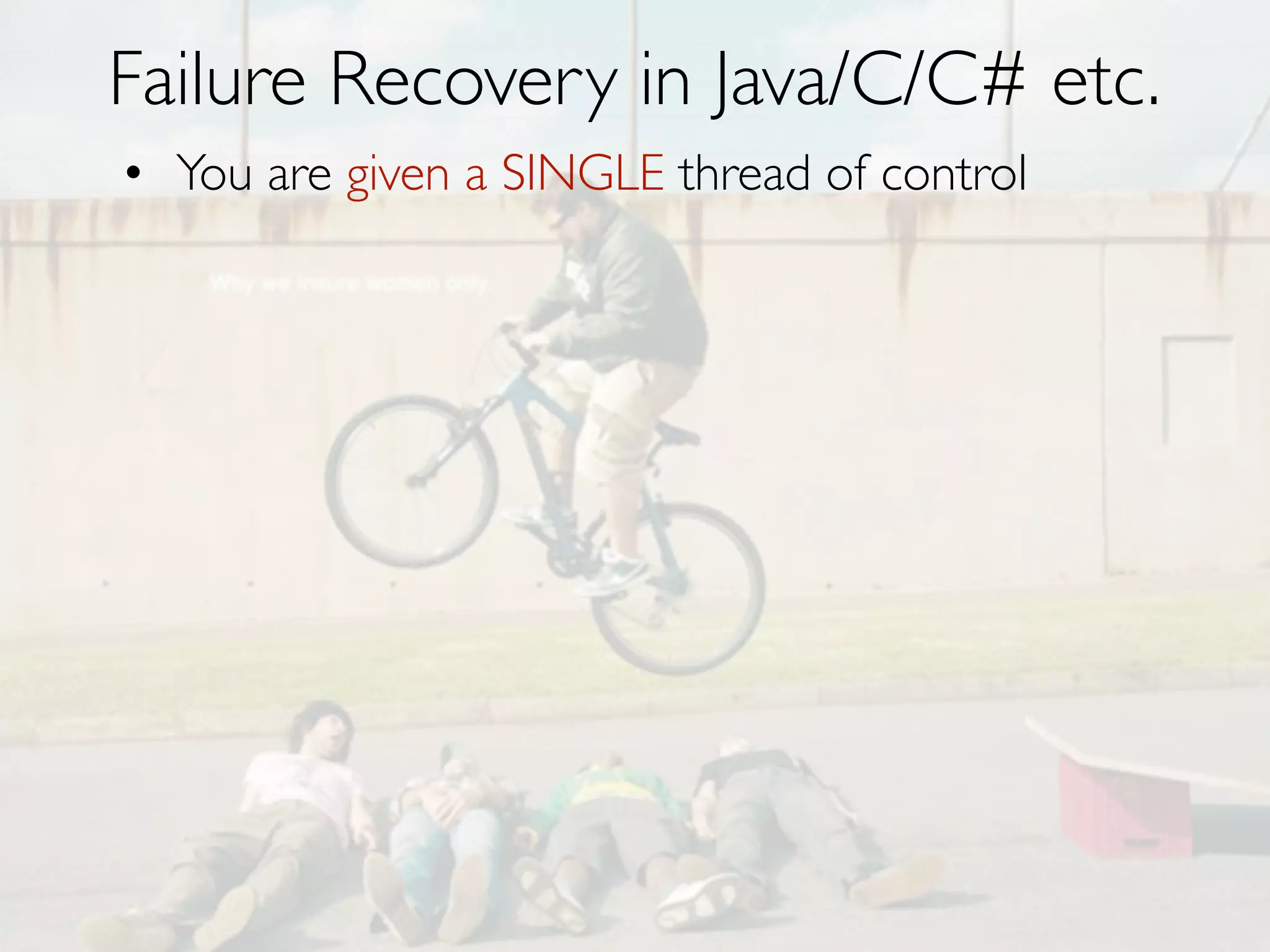 Fallacies
Peter
Deutsch’s
8 Fallacies
of
Distributed
Computing

 