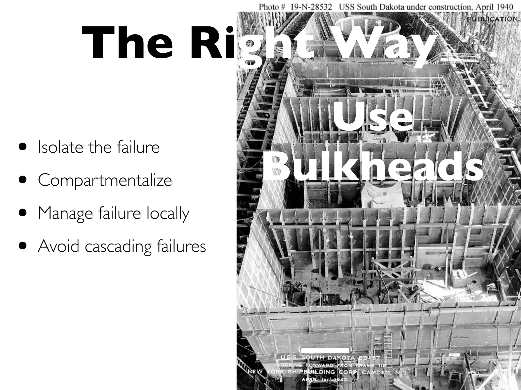 Instead

Embrace the Network
Use
Asynchronous
Message
Passing

it
h

n
a

b
d

e
on
d
e

it
w

 