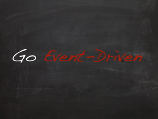 Shared mutable state
Together with threads...
...code that is totally non-deterministic
...leads to

...and the root of all EVIL

Please, avoid it at all cost

 