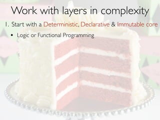 What is the essence of
distributed computing?
It’s to try to overcome that
1. Information travels at the speed of light
2. Independent things fail independently

 