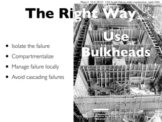 Instead

Embrace the Network
Use
Asynchronous
Message
Passing

it
h

n
a

b
d

e
on
d
e

it
w

 