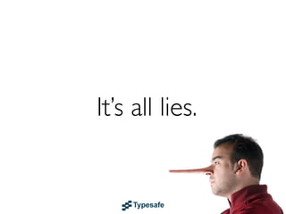 Failure Recovery in Java/C/C# etc.
• You are given a SINGLE thread of control
• If this thread blows up you are screwed
• So you need to do all explicit error handling
WITHIN this single thread
• To make things worse - errors do not
propagate between threads so there is NO
WAY OF EVEN FINDING OUT that something
have failed
• This leads to DEFENSIVE programming with:
• Error handling TANGLED with business logic
• SCATTERED all over the code base

 