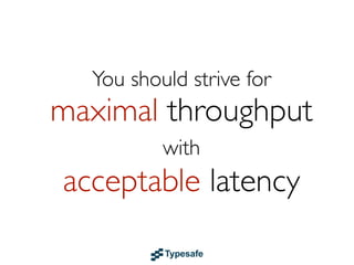 Smart Batching

Smart Batching
http://bit.ly/smartbatching
By Martin Thompson

 