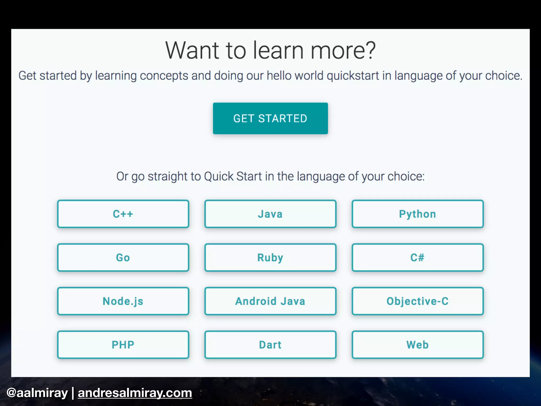 @aalmiray | andresalmiray.com
 