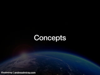 @aalmiray | andresalmiray.com
Concepts
 