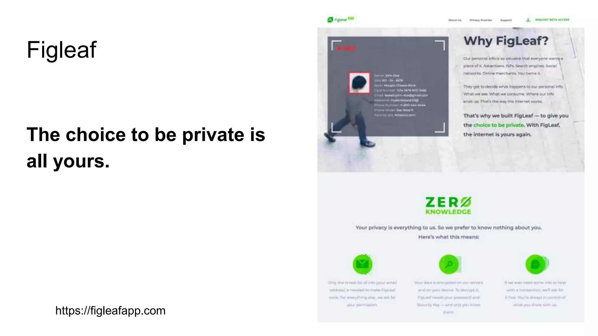 Figleaf
The choice to be private is
all yours.
https://figleafapp.com
 