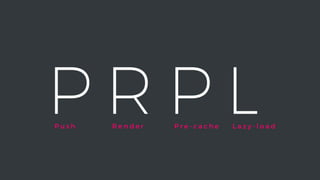 P R P LP r e - c a c h eR e n d e rP u s h L a z y - l o a d
 