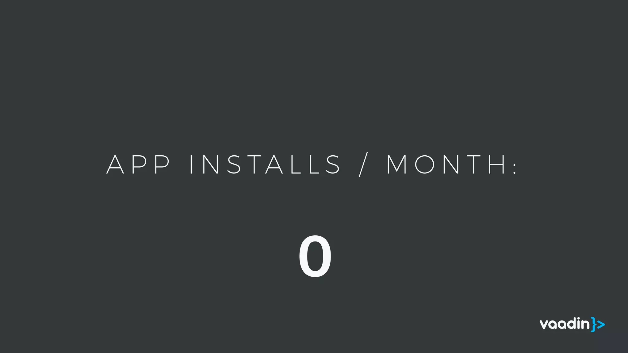 A P P I N S TA L L S / M O N T H :
0
 