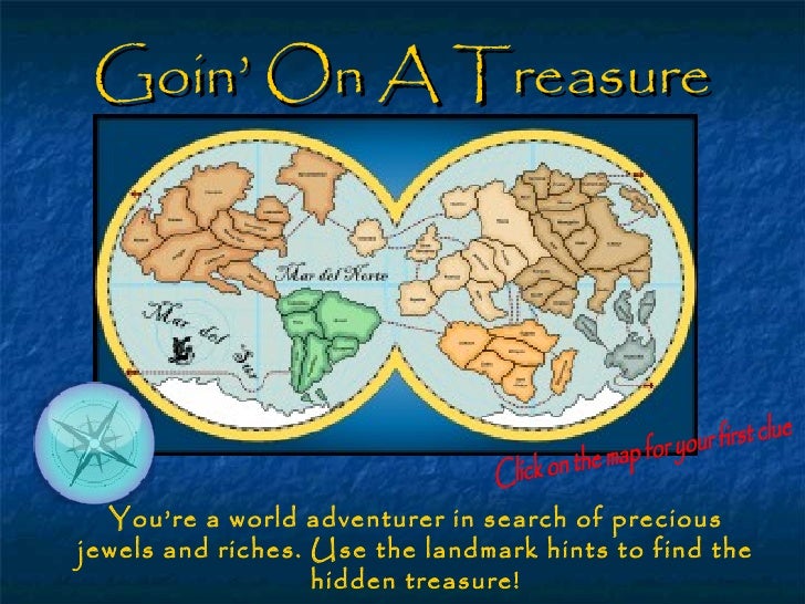 Going On A Treasure Hunt Game