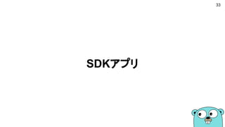 SDKアプリ
33
 