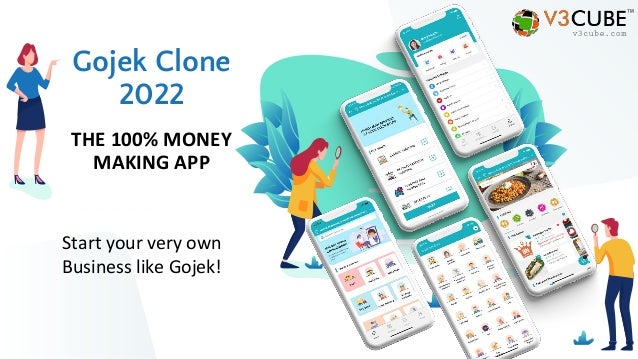 Gojek Clone
2022
THE 100% MONEY
MAKING APP
Start your very own
Business like Gojek!
 