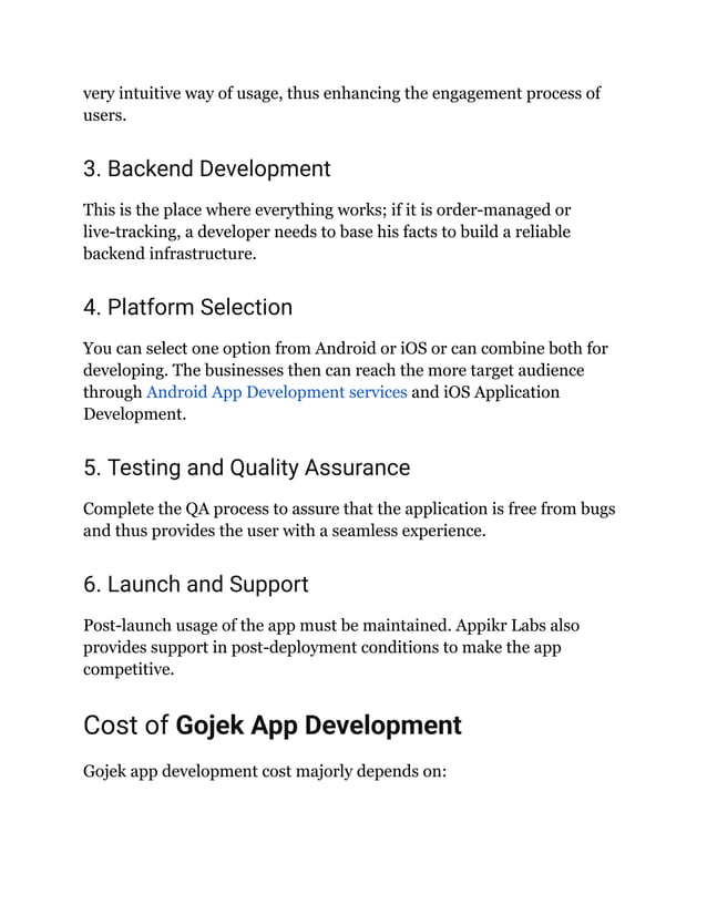 Guide On Gojek Clone App Development Pdf