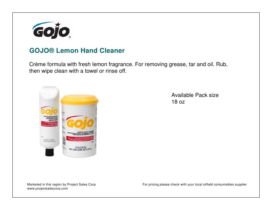 Gojo Professional Hand Care