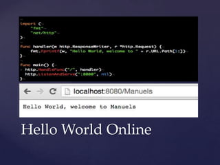Hello World Online
 