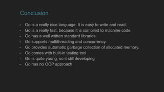 Golang | PPT