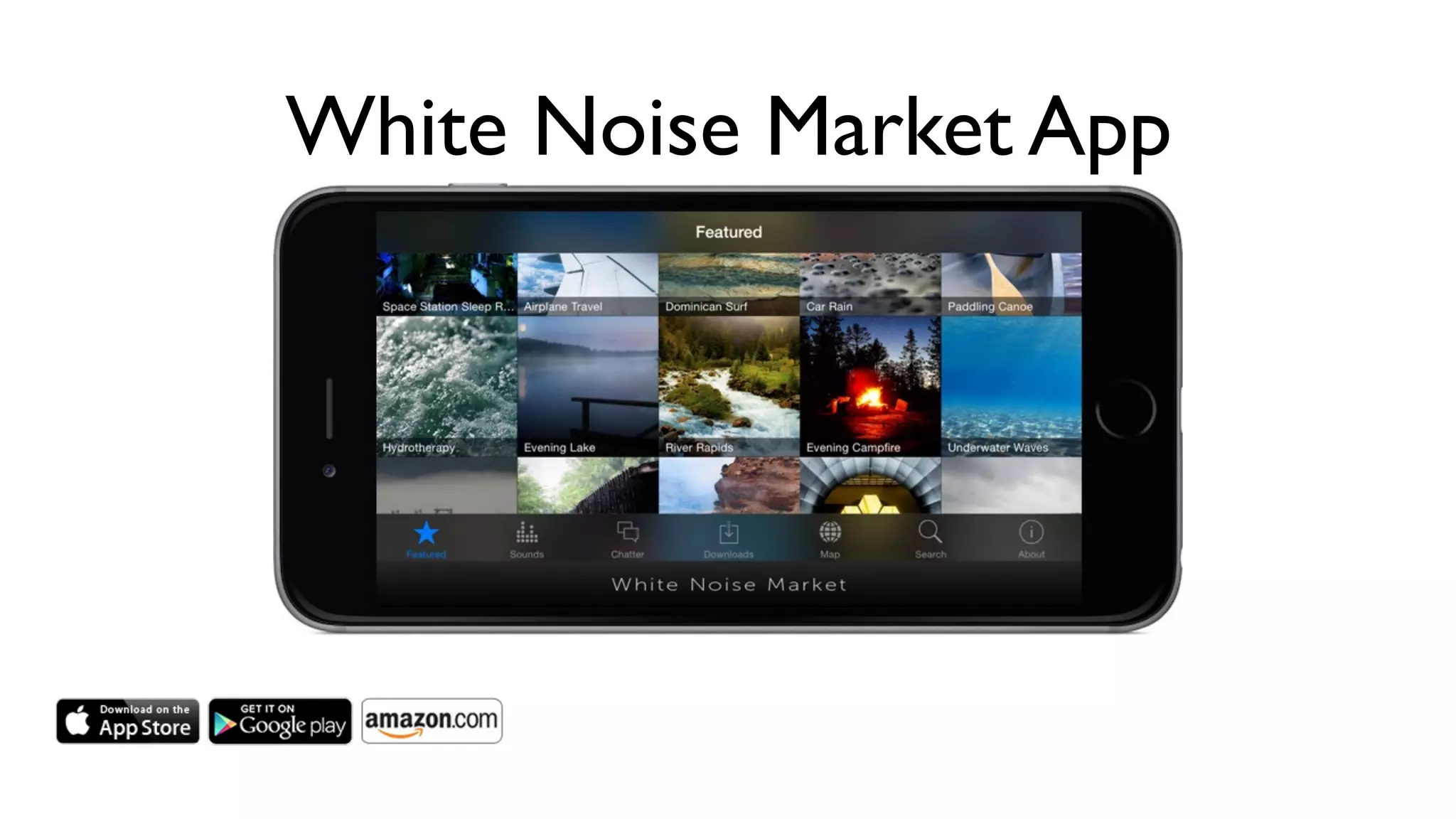 White Noise Market App 