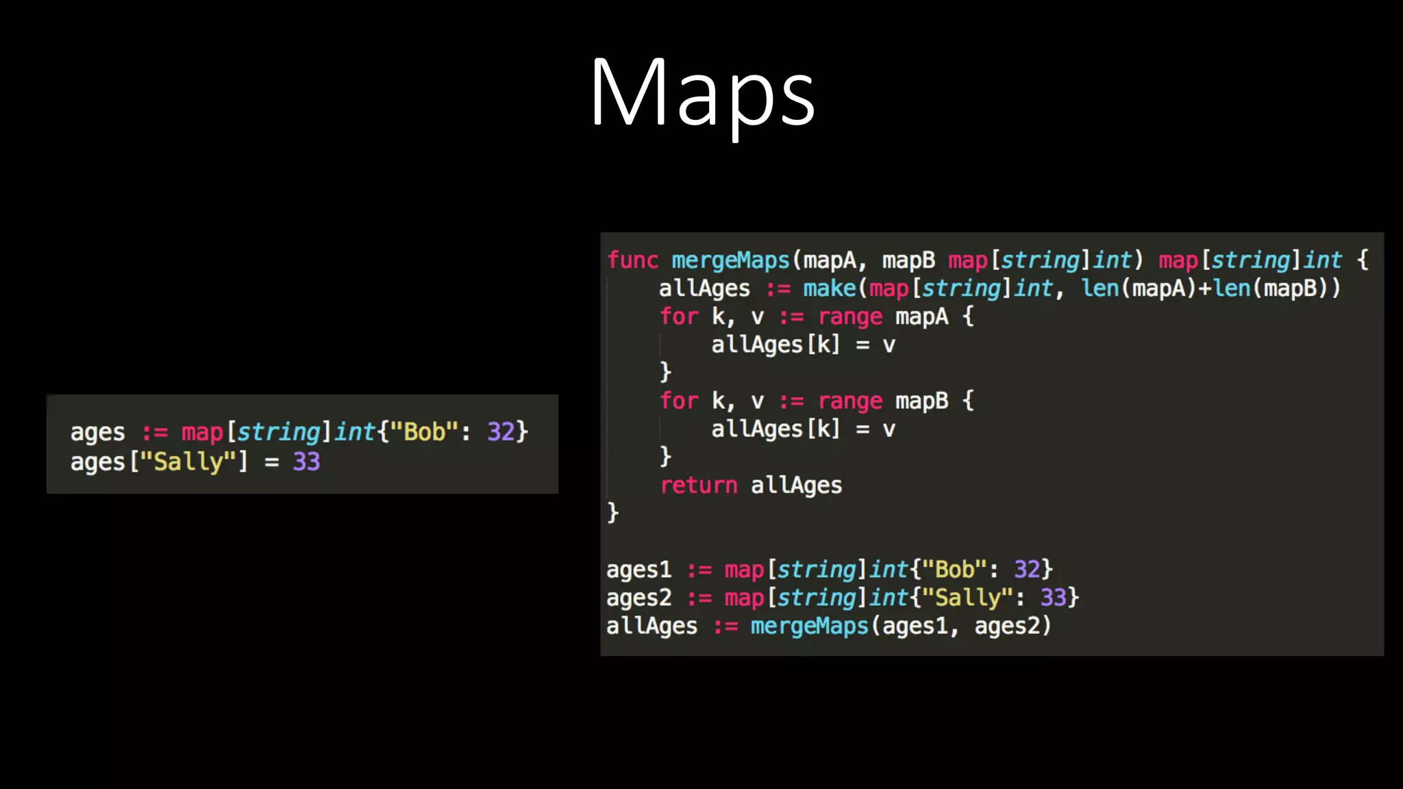 Maps 