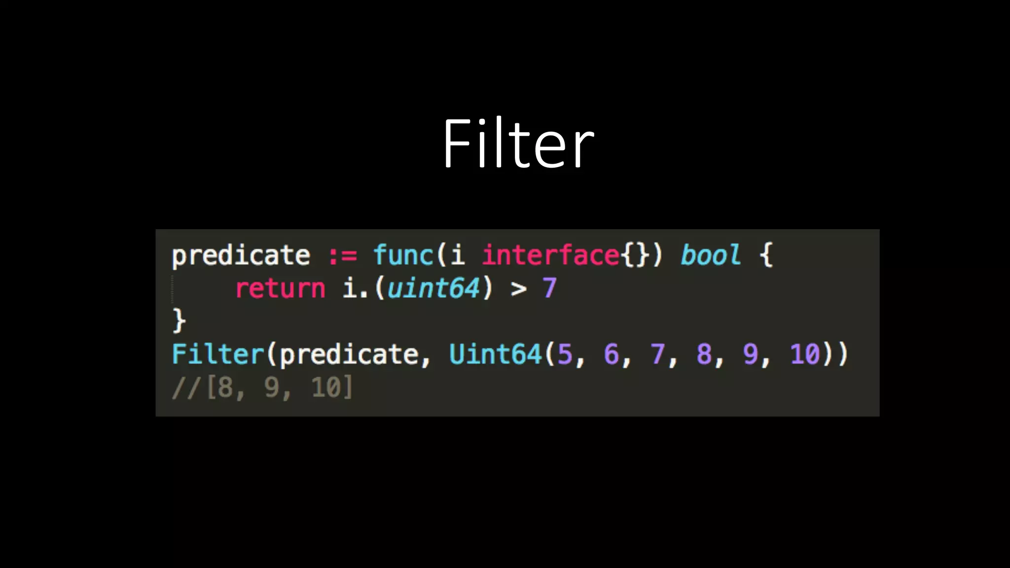 Filter 