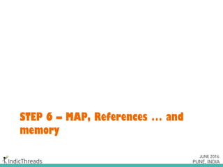 STEP 6 – MAP, References … and
memory
 