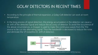 Golay cell | PPTX