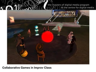 Collaborative Games in Improv Class 