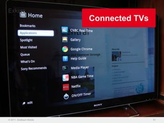 Exkurs
                          Connected TVs




© 2011, Goldbach Mobile                   51
 