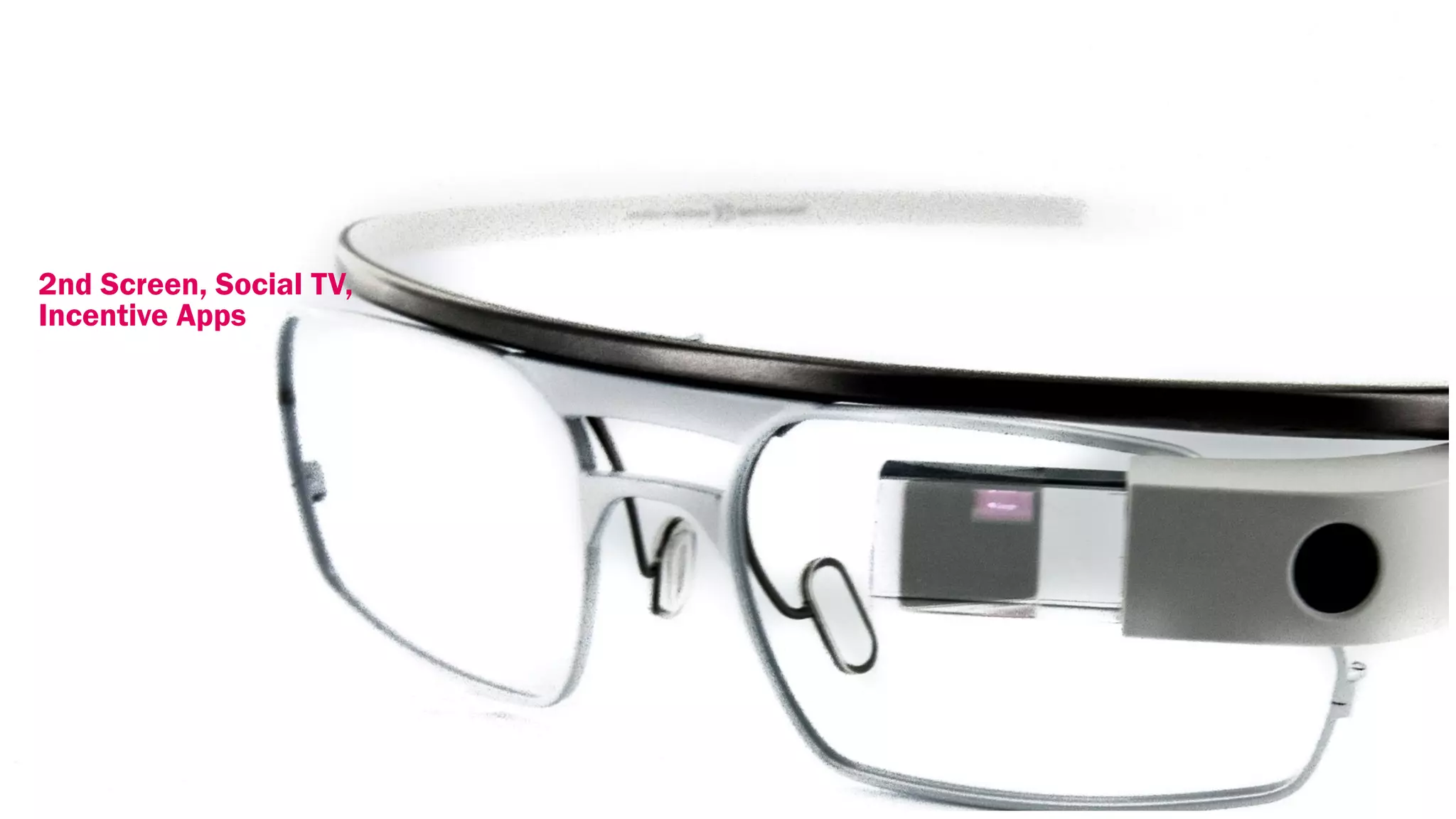 2nd Screen, Social TV, 
Incentive Apps 
 