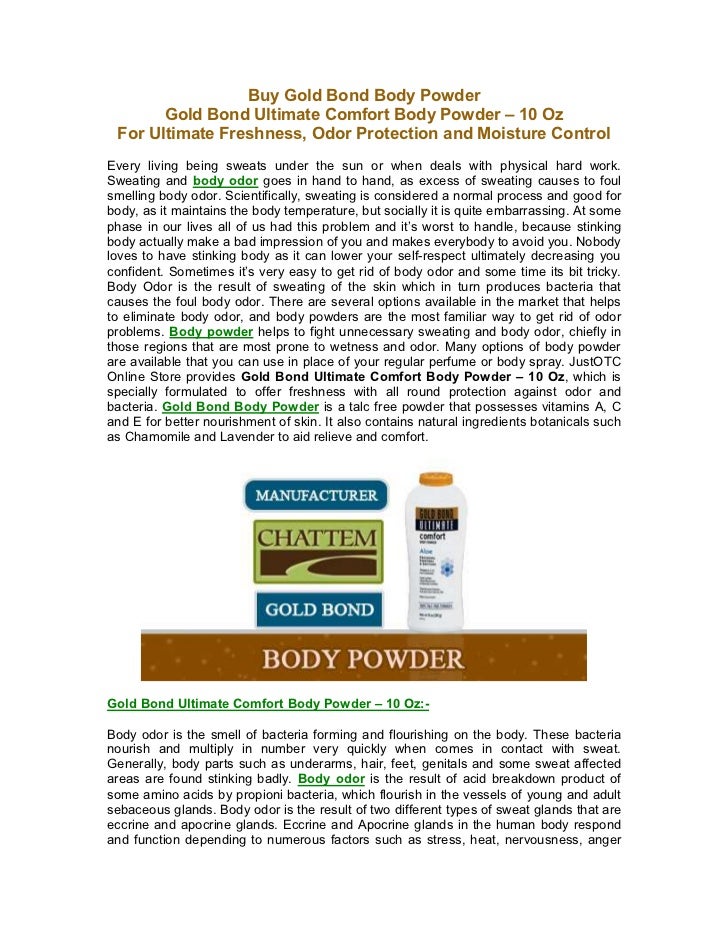 Buy Gold Bond Body Powder Gold Bond Ultimate Comfort Body Powder