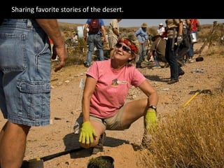 Sharing favorite stories of the desert.