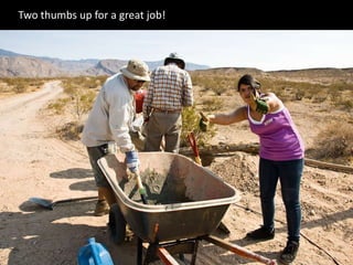 Two thumbs up for a great job!
