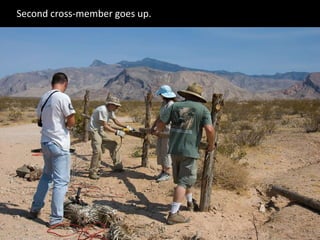 Second cross-member goes up.