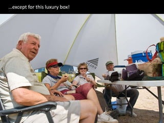 except for this luxury box!