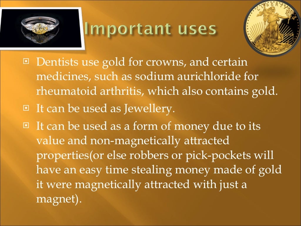 Gold chemistry presentation