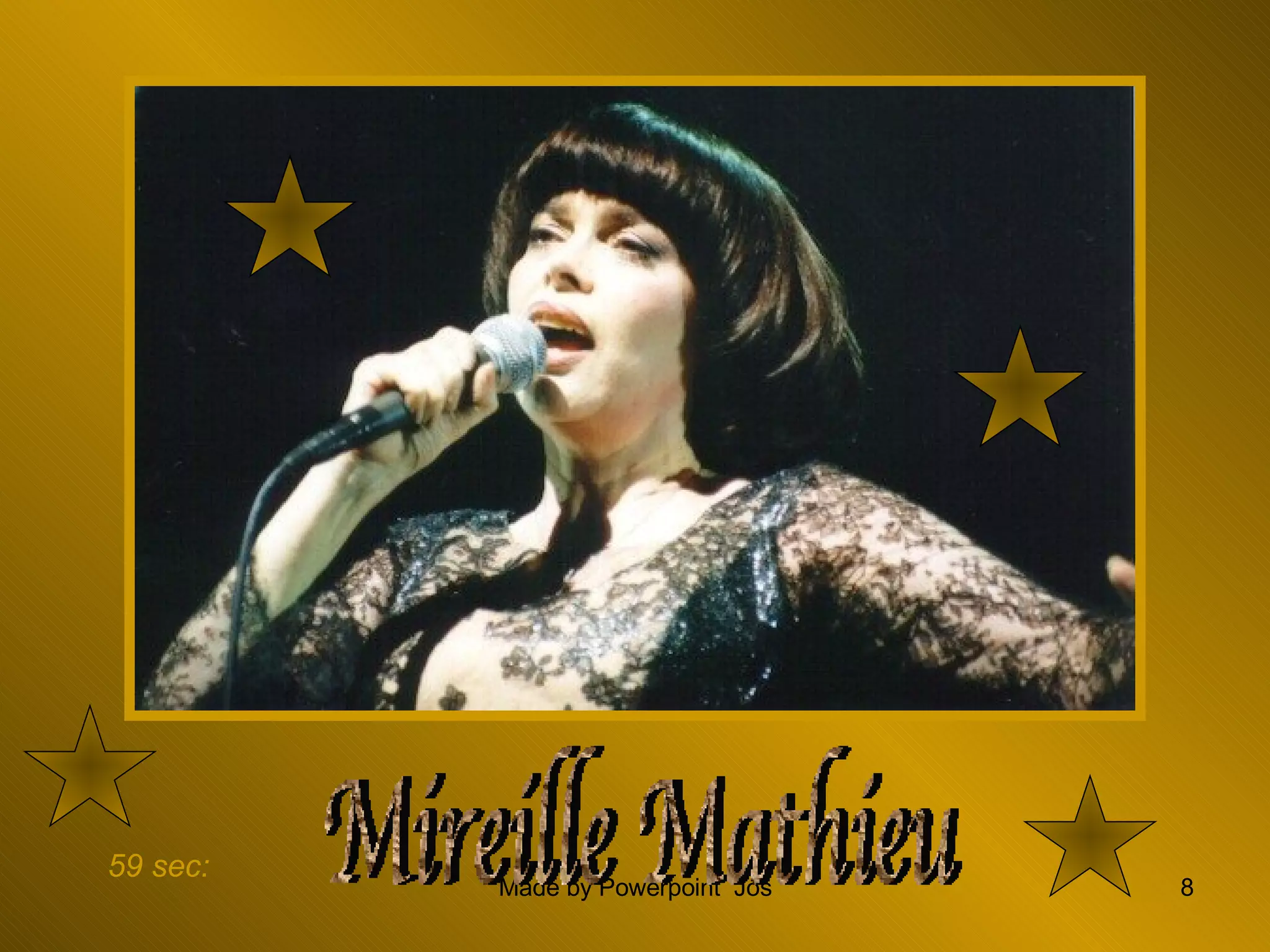 Mireille Mathieu 59 sec: