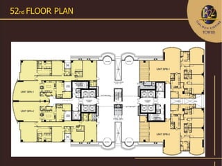52nd FLOOR PLAN
 