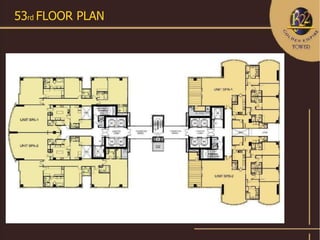 53rd FLOOR PLAN
 