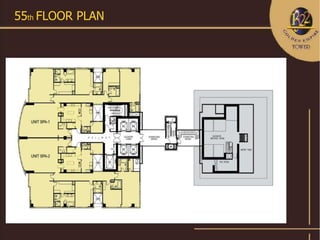 55th FLOOR PLAN
 