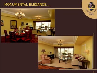 MONUMENTAL ELEGANCE...
 