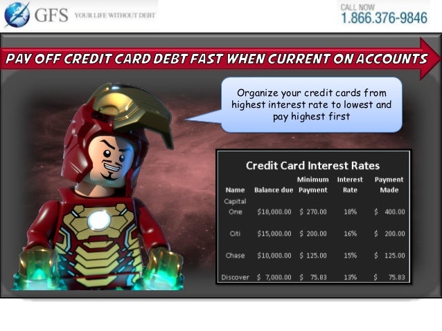 what credit cards to pay off first