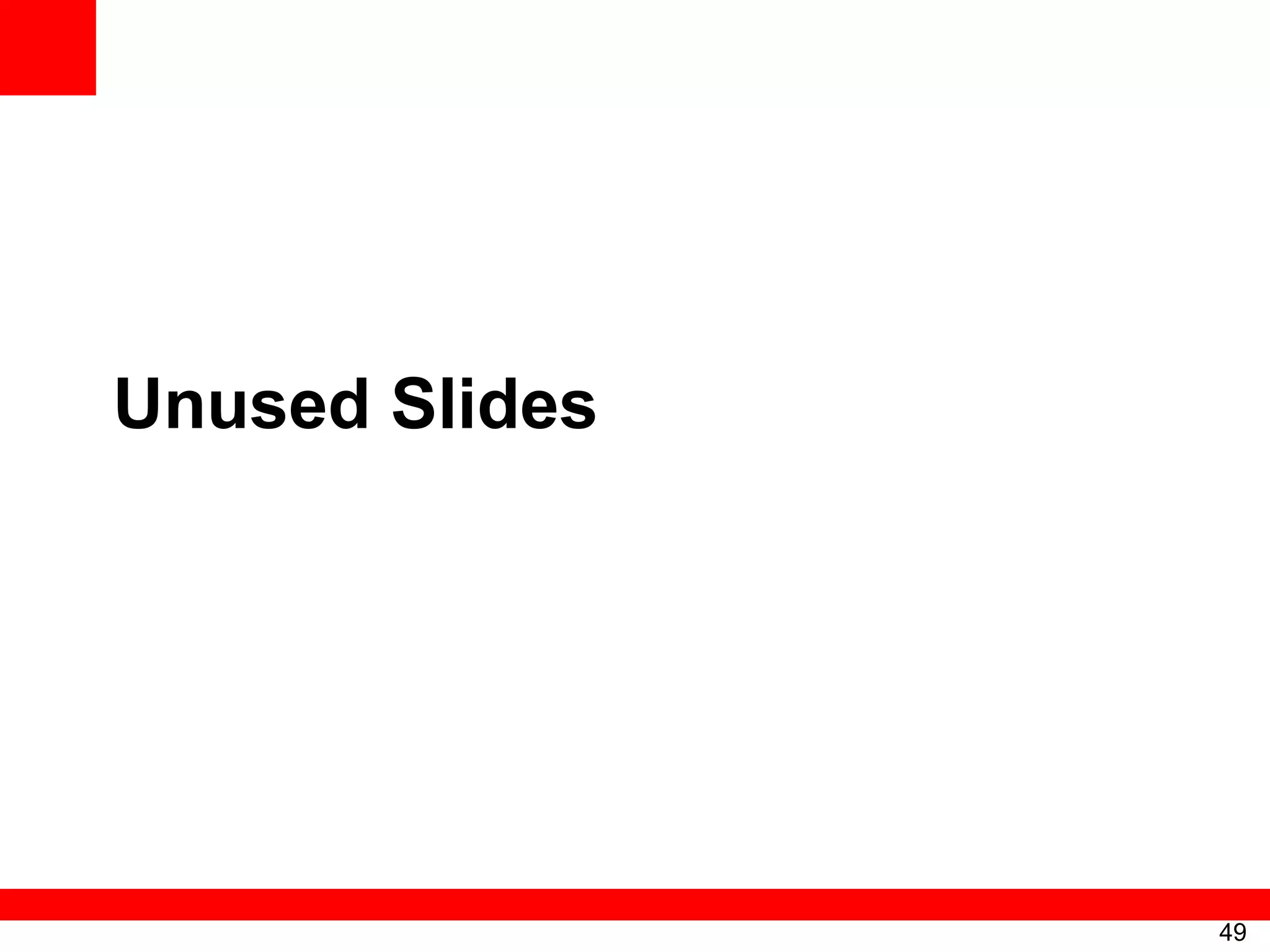 Unused Slides 