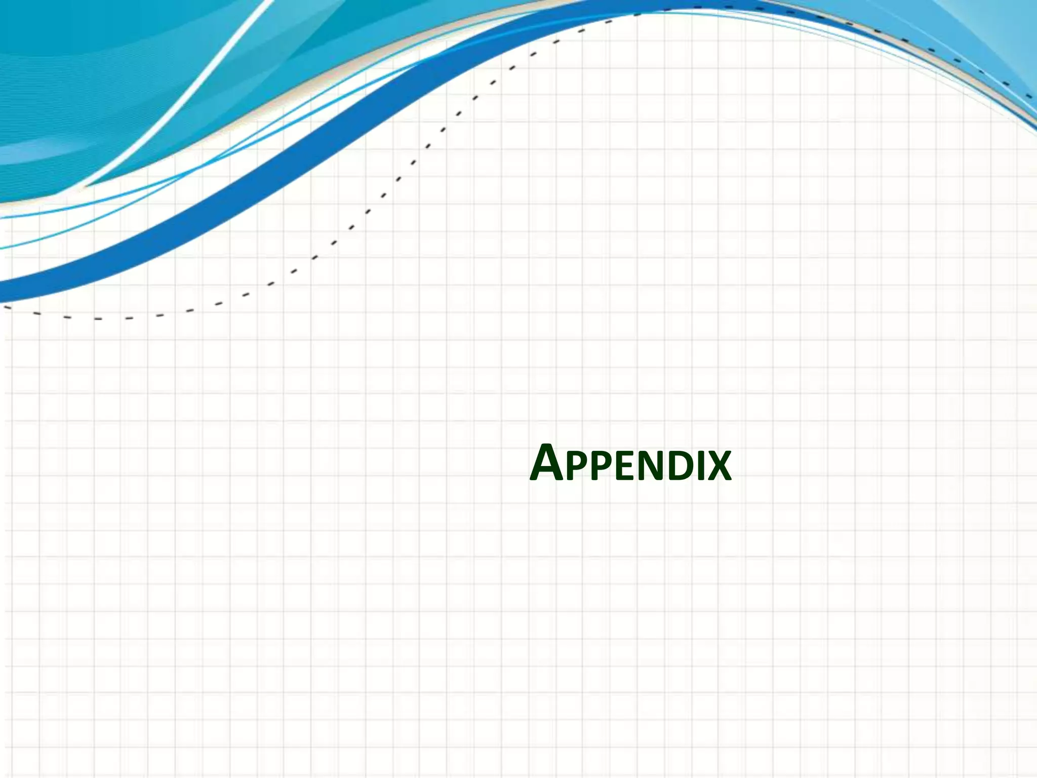 APPENDIX
 