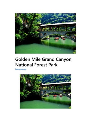 Golden Mile Grand Canyon
National Forest Park
hanjourney.com
 