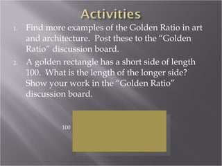 Pythagoras' Pentagram and the Golden Ratio | PPT