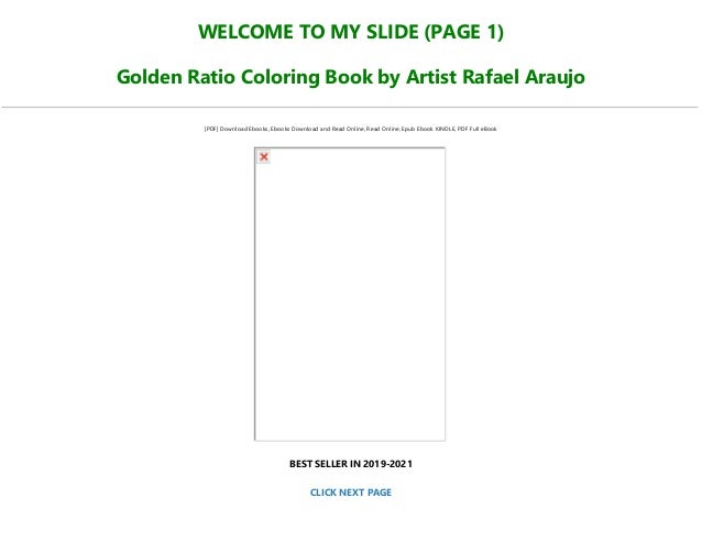 Download Download In Pdf Golden Ratio Coloring Book By Artist Rafael Araujo