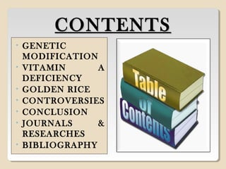 Golden rice | PPT