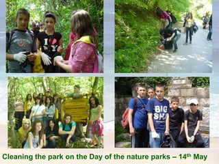 Cleaning the park on the Day of the nature parks – 14th May