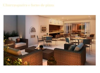 Churrasqueira e forno de pizza
 